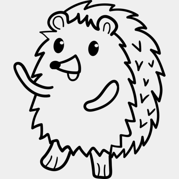 Hedgehog   Clipart 3 Thumbnail