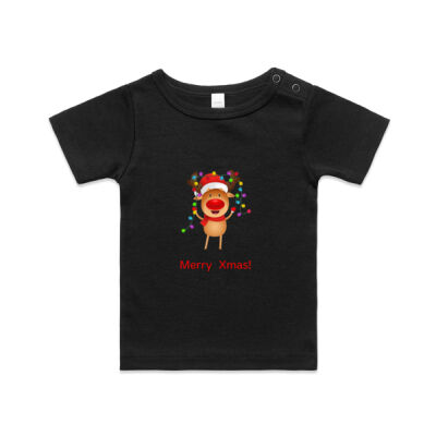 Christmas Reindeer - Kids Wee Tee Thumbnail