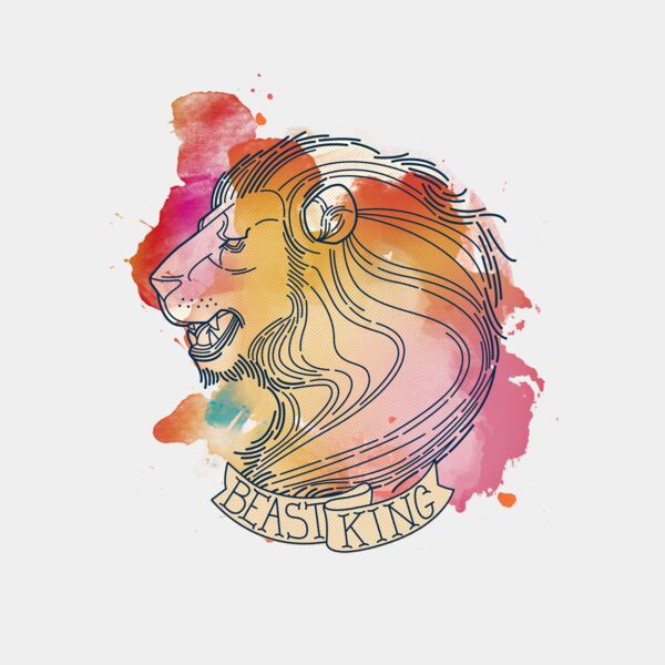 Geometric Lion Thumbnail