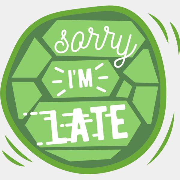 Sorry I'm Late Turtle Thumbnail