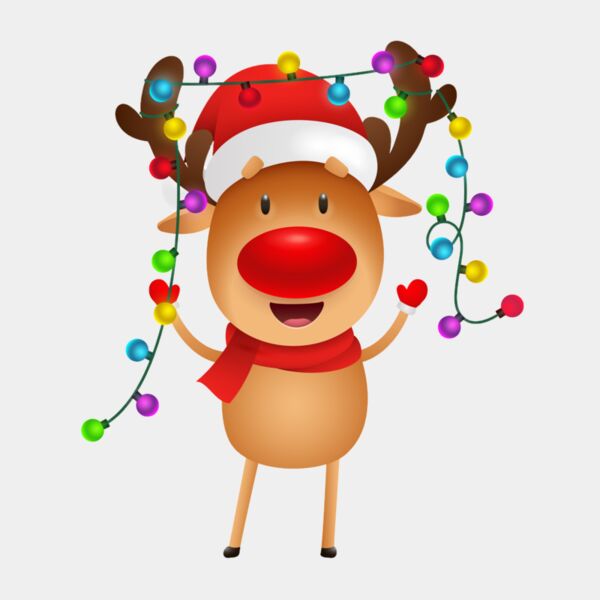 Xmas Reindeer transparency Thumbnail